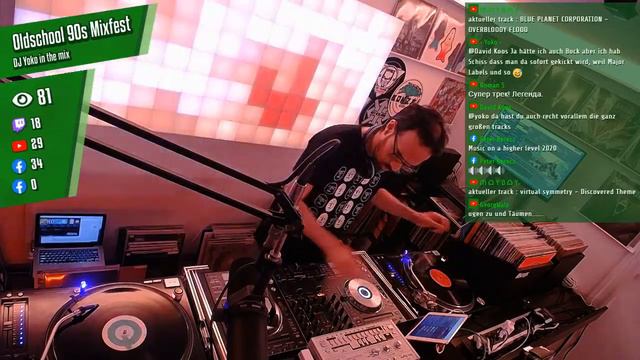 Oldschool 90s Mixfest LIVE (29.08.2020) -- 90s Acid, Hard-Trance & Rave Classics
