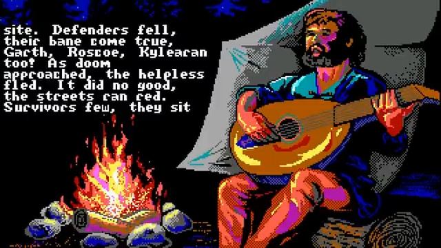 The Bards Tale III: Thief of Fate - Intro [MS-DOS] смотреть онлайн