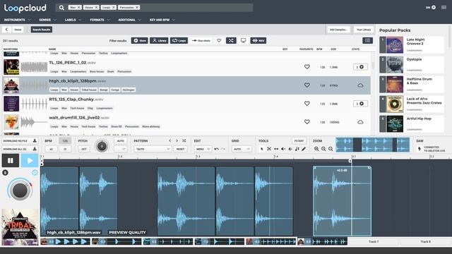 How to Make a House Groove | Loopcloud Tutorial смотреть онлайн