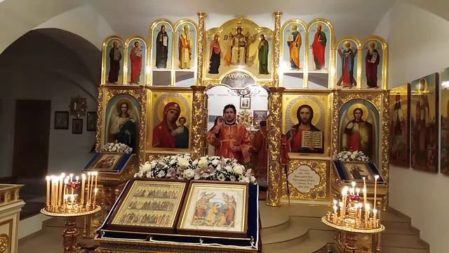 Молитва Господня при архиерейской литургии в Чехии/Modlitba Bohočlověka při archijerejské liturgii. смотреть онлайн