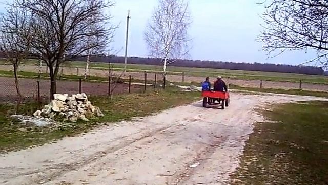 Самодельный мини трактор (Homemade mini tractor ) смотреть онлайн