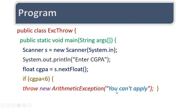 THROW KEYWORD IN JAVA | THROW KEYWORD IN JAVA EXCEPTION HANDLING WITH EXAMPLE | HINDI смотреть онлайн