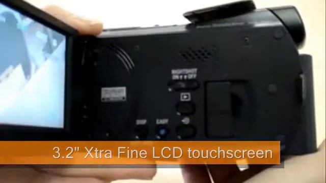 Sony HDR SR11E demonstration video смотреть онлайн