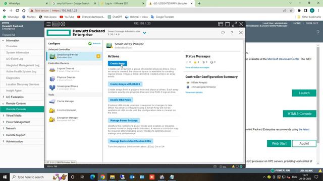 How to Configure RAID 1 & RAID 5 | Server HP ProLiant DL380 Gen9 смотреть онлайн