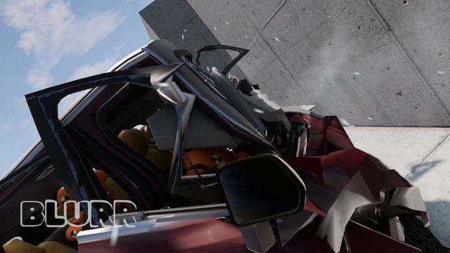 Rolls-Royce Cullinan vs Wall 300 KM/H - BeamNG Drive смотреть онлайн