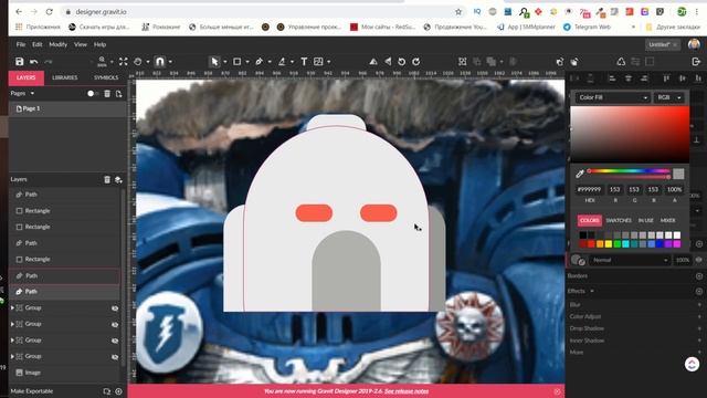 Делаем Spacemarine Warhammer 40 000 ( космический десантник ) смотреть онлайн