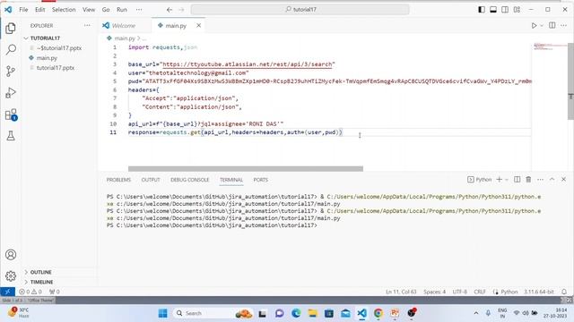 How To Get All Jira Issues For A Specific User Using Rest Api & Python|Tutorial 17 смотреть онлайн