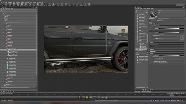 Realistic real-time G63 AMG in VRED - EP8: Adding the Rock Reflections смотреть онлайн
