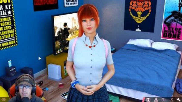 Double Homework Episode 1 Part 1 (Safe for Work Playthrough)