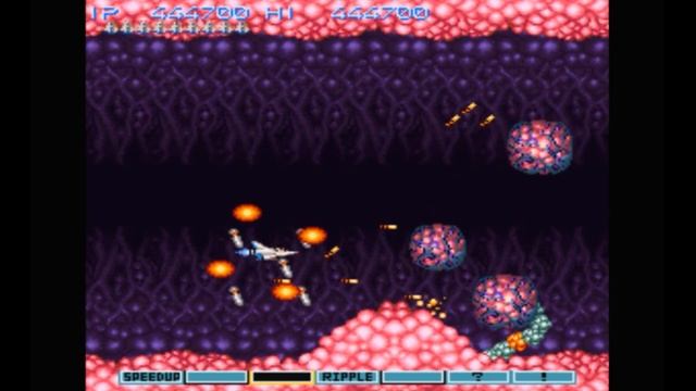 Super Nintendo (Snes) 16-bit Gradius III Stage 10