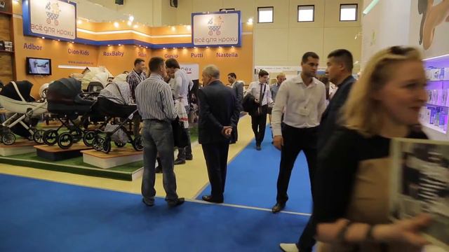 Сергей Киселев - основатель сети гипермаркетов Бегемот о выставке "Мир детства-2015" смотреть онлайн