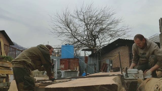 Распил ствола на слэбы Сочи смотреть онлайн