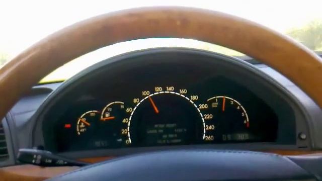 Расход на Mercedes W220 S600 137 motor. Часть 5. смотреть онлайн