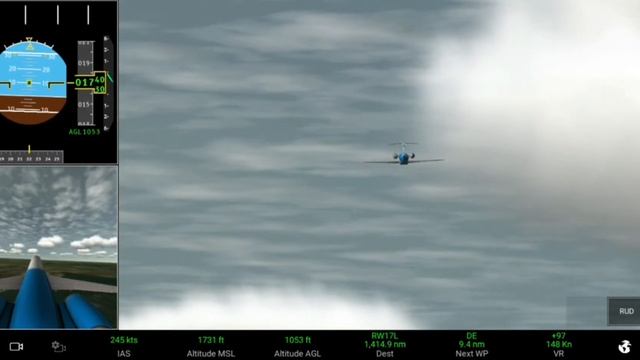 [RFS Real Flight Simulator]Bombardier CRJ900 Overloaded Take Off from EDDC смотреть онлайн