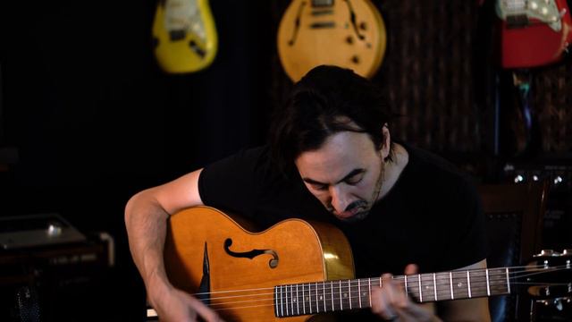 Nuages - Gypsy Jazz Solo Guitar смотреть онлайн