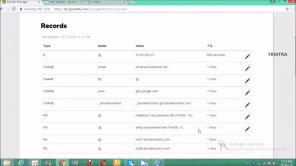 how to add custom domain name to google sites