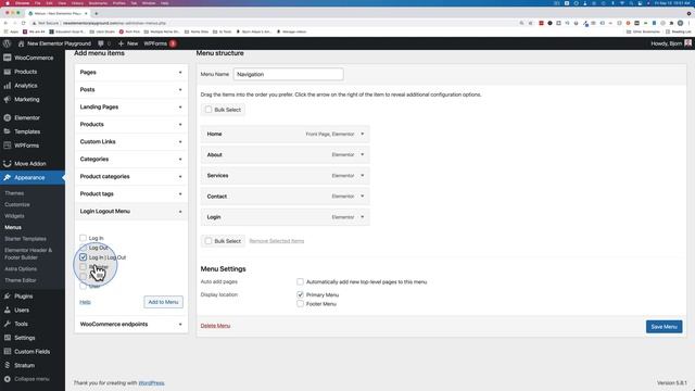 How To Add Login Logout In WordPress Menu - WordPress Login Logout Button In Menu смотреть онлайн