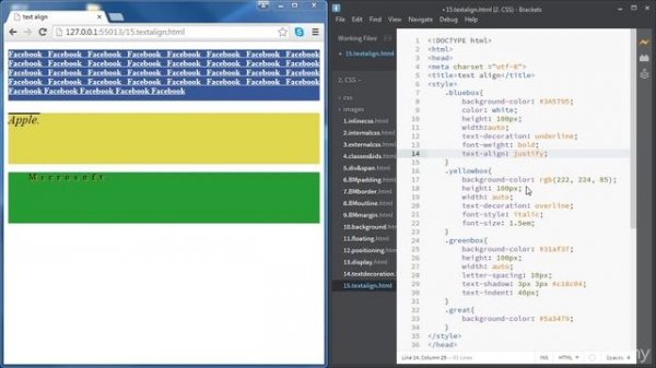17. Text Align - CSS