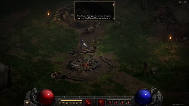 Supermoose plays Diablo 2 Resurrection BETA смотреть онлайн