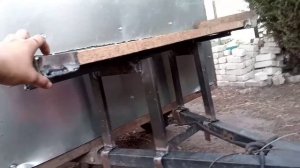 Сиденье на переходник адаптер мотоблока на прицеп