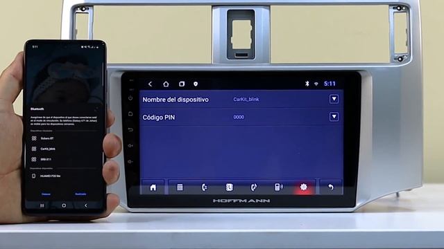 Configurar Bluetooth - Manual de Uso (Hoffmann Serie Infinity) смотреть онлайн