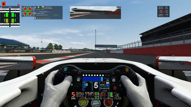 Assetto Corsa RSS 3 V6 at Silverstone GP hotlap смотреть онлайн