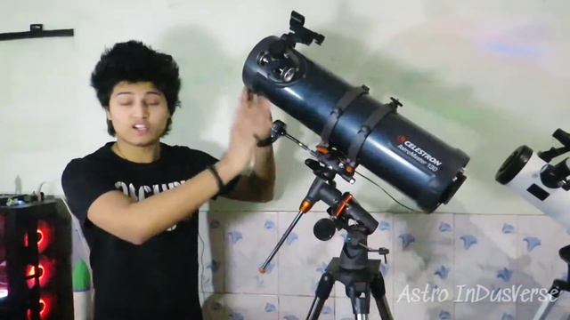 Celestron AstroMaster EQ 130 Telescope In Hindi | How To Use & Review смотреть онлайн