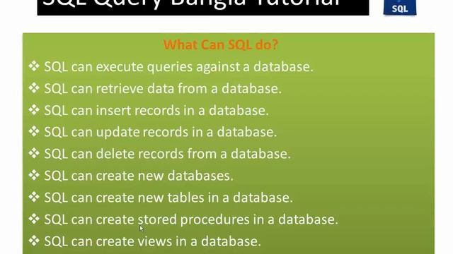SQL Queries Bangla Tutorial [Part-1] смотреть онлайн