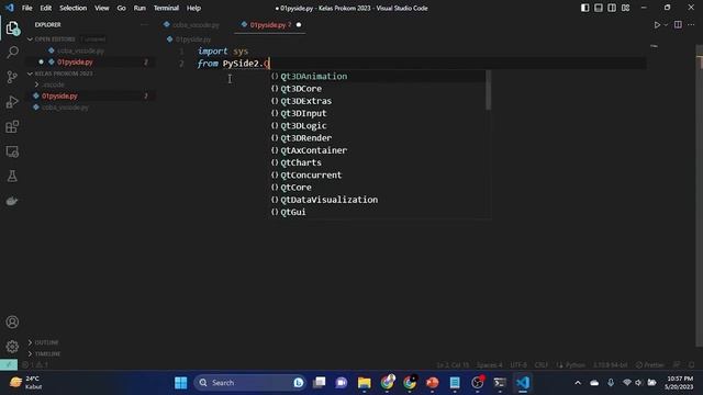 Python Graphical User Interface GUI PySide2 Introduction смотреть онлайн