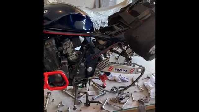 Suzuki bandit 1200 подготовка к сезону. смотреть онлайн