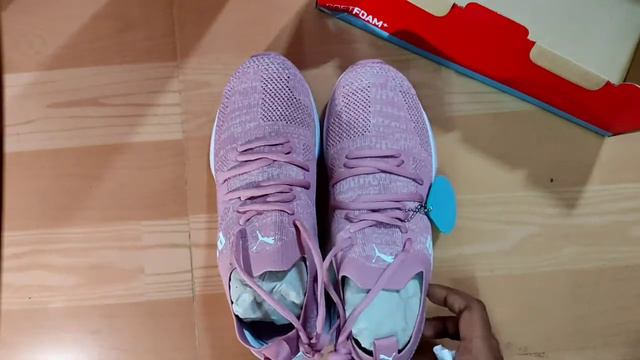 PUMA Flyer Runner Engineer Knit Wn s Running Shoes For Women (Pink) смотреть онлайн
