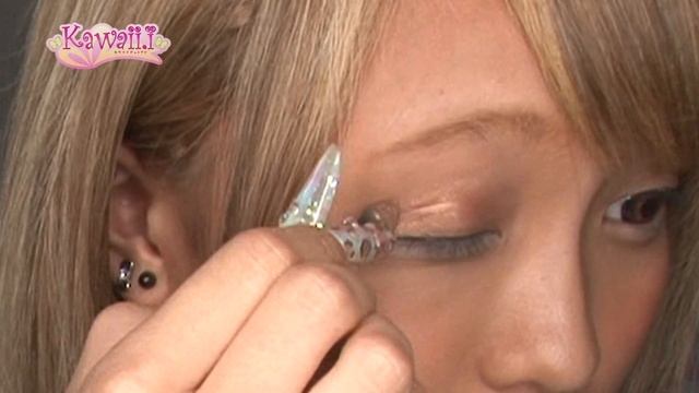 Kawaii Tutorial #3-1 Gyaru Eye Makeup With Erichosu Part 1 смотреть онлайн