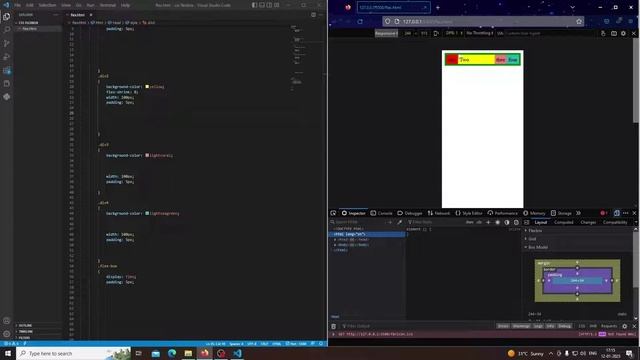 flex box flex shrink property || css flex box in hindi смотреть онлайн