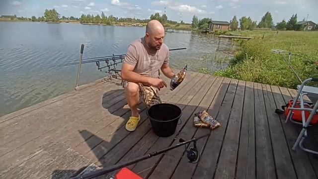 ЛЬВОВСКИЕ ПРУДЫ!!!КАРПФИШИНГ!!!ПАРОВОЗ на 7.300 и очень много ТУЗИКОВ прикорм и Каша в КАЗАНЕ!!!! смотреть онлайн