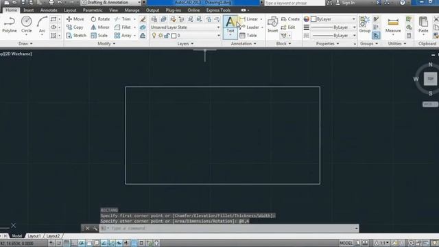 Autocad Tamil Tutorial 1(1/2) for Beginners. How to draw RECTANGLE | CIRCLE | ARC & How to use MOVE смотреть онлайн