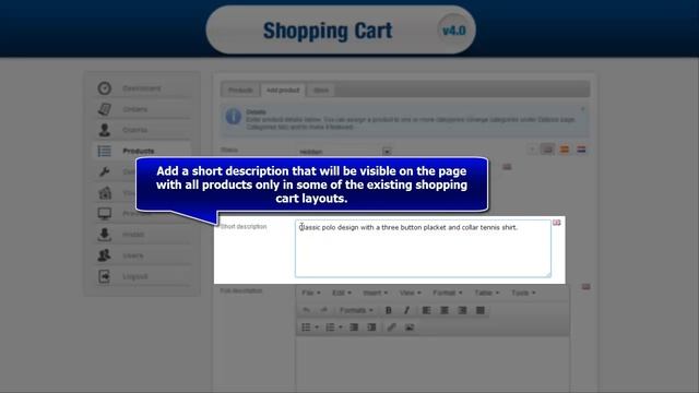 How to add product to STIVA Shopping Cart смотреть онлайн