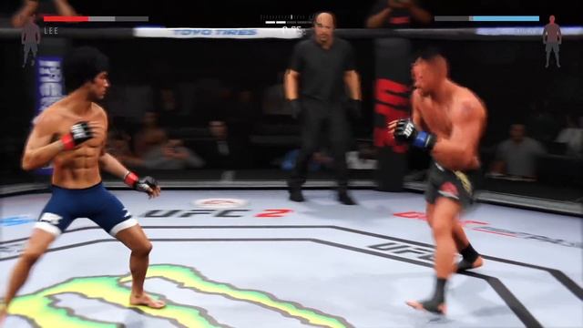 EA SPORTS UFC 2 Bruce Lee v Yuri Boyka смотреть онлайн