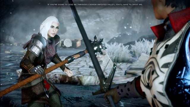 Dragon Age Inquisition: Prologue - Acquiring a Weapon - All options смотреть онлайн