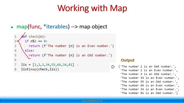 Python Map Function смотреть онлайн