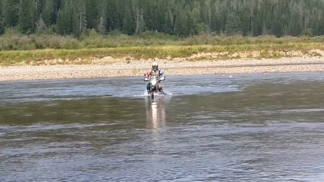 Брод через р. Уба, Карагужиха смотреть онлайн