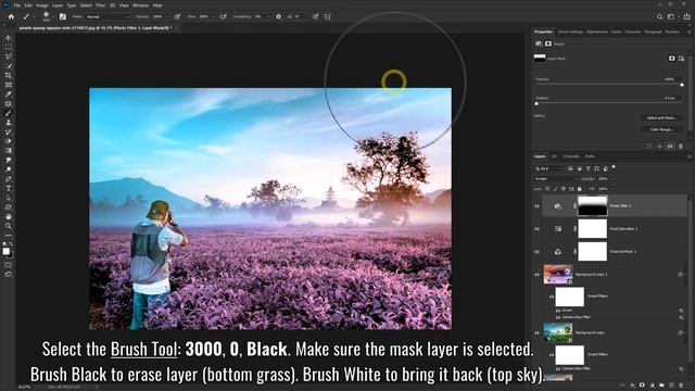 Cotton Candy Color Effect - Photoshop Tutorial - Color Grading смотреть онлайн
