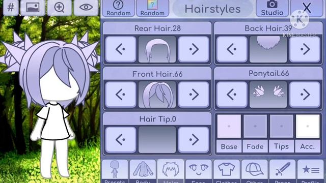 10 идей для коротких причесок|гача лайф|Gacha life смотреть онлайн