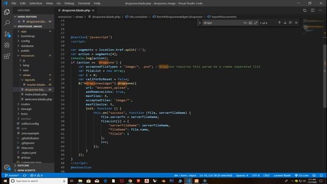 Laravel Multiple File Upload using Dropzone with AJAX смотреть онлайн