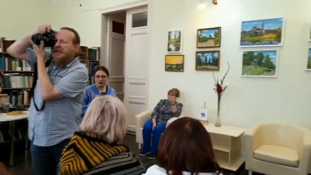 Встреча с самодеятельным художником Татьяной Вашченковой 🎨Открытие вы смотреть онлайн