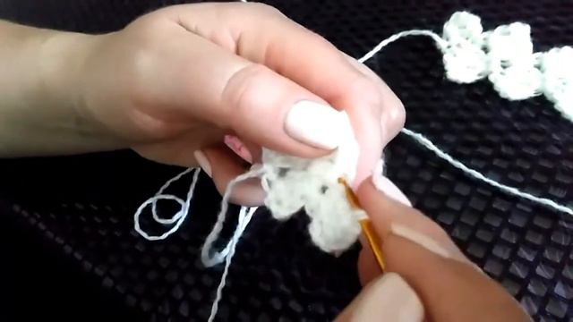 Вязание крючком. Урок 16. Вязание ленточного кружева. смотреть онлайн