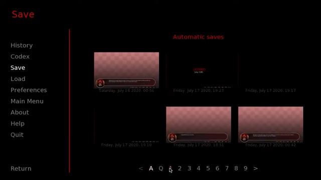 [ PROJECT HITOBASHIRA ]: Ren'Py Quick Menu & Codex Screen смотреть онлайн