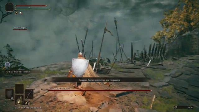 Margit the Fell Omen, Easy Fight - Elden Ring, extra Talisman смотреть онлайн