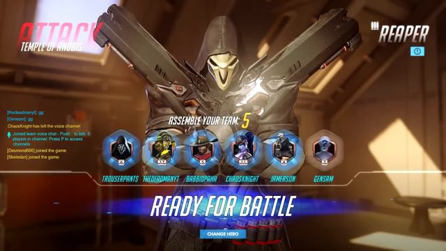 LP - [Overwatch] - [12-р анги] - [Reaper] смотреть онлайн