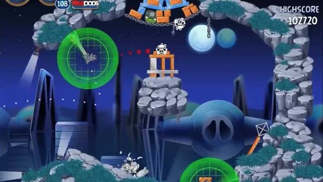 Angry Birds Star Wars 2 Rebels Level BE-9 Walkthrough 3 Star смотреть онлайн