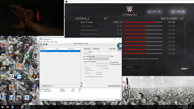 WWE 2K17: How To Mod The Attributes With Cheat Engine смотреть онлайн